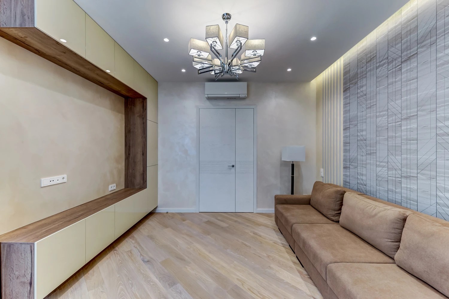 Ремонт 3 комнатной квартиры в светлых тонах