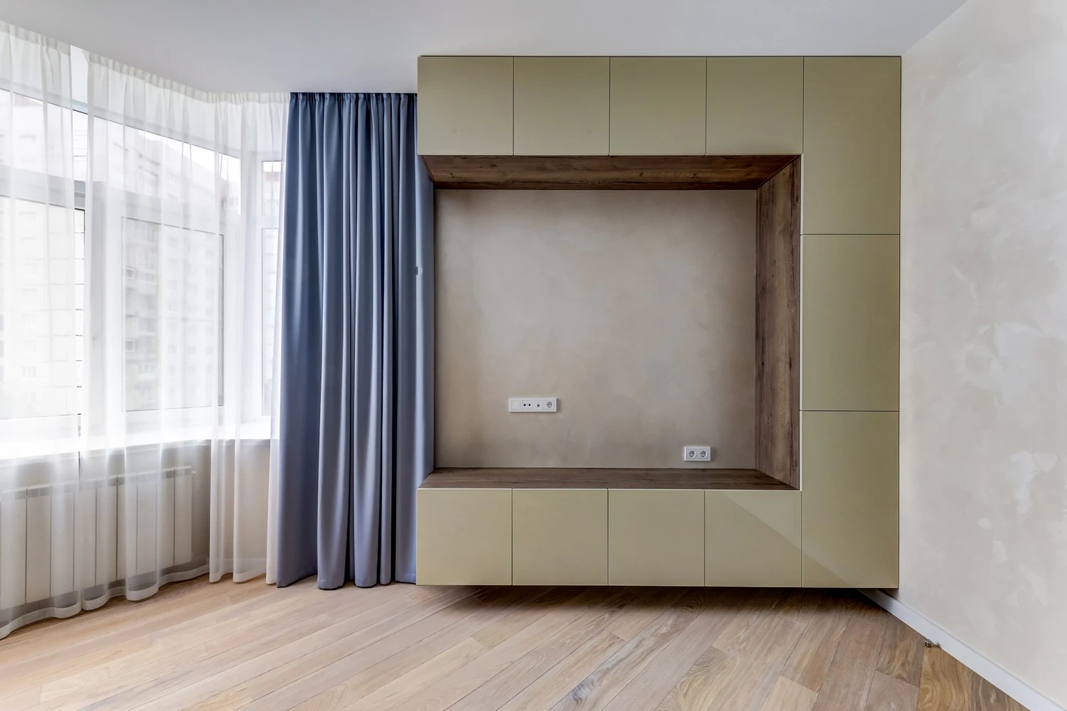 Ремонт 3 комнатной квартиры в светлых тонах