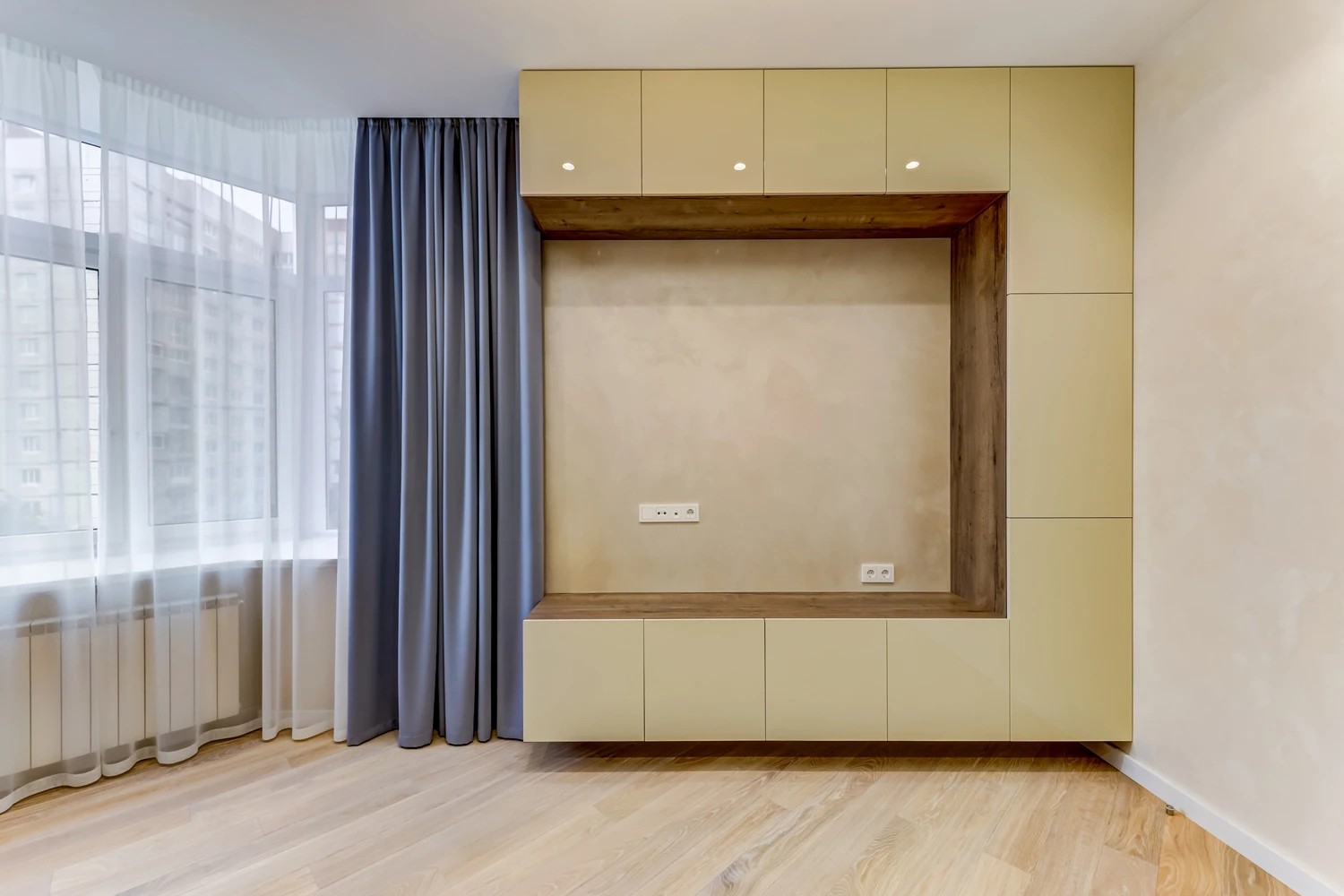 Ремонт 3 комнатной квартиры в светлых тонах