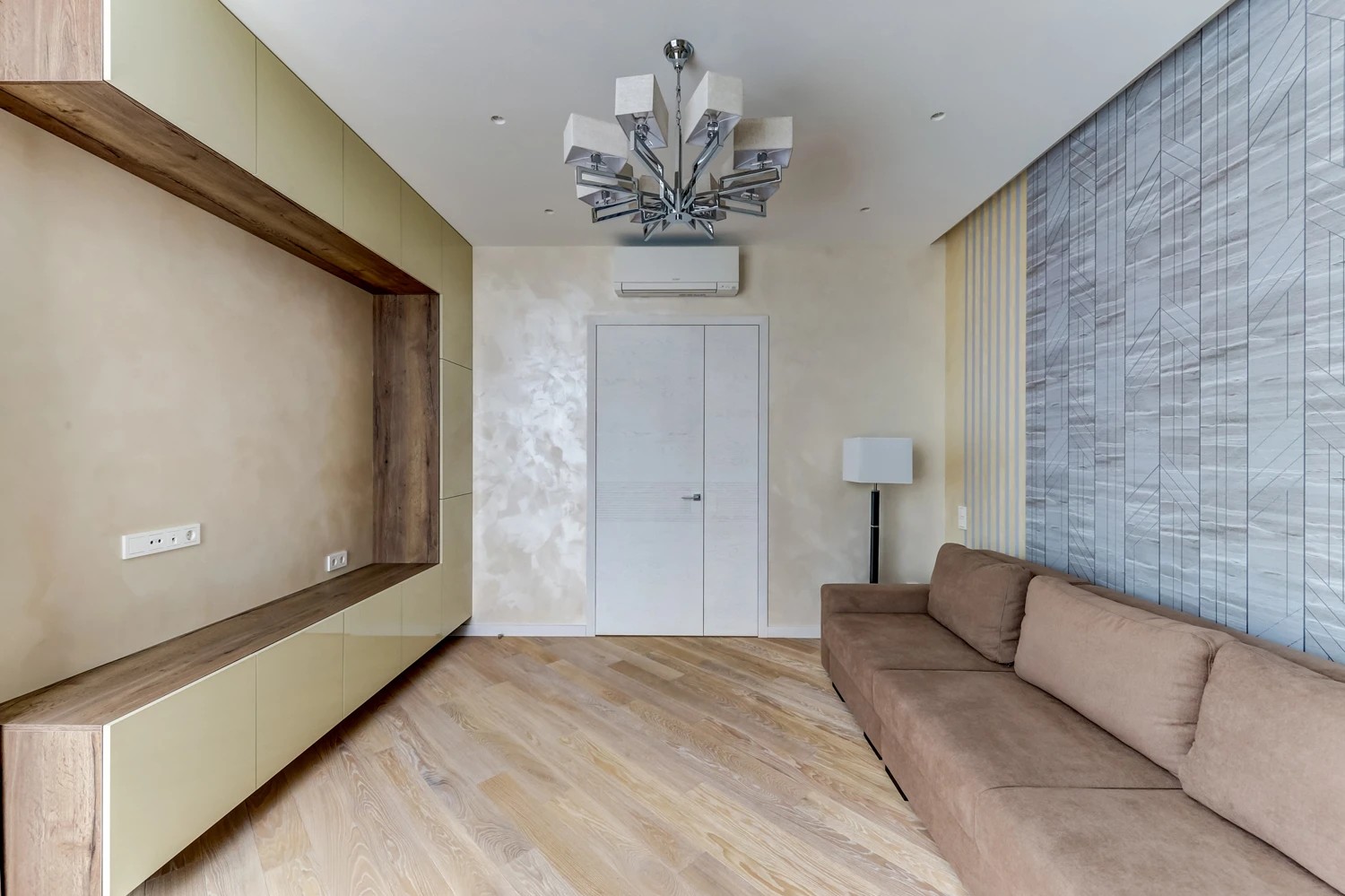 Ремонт 3 комнатной квартиры в светлых тонах