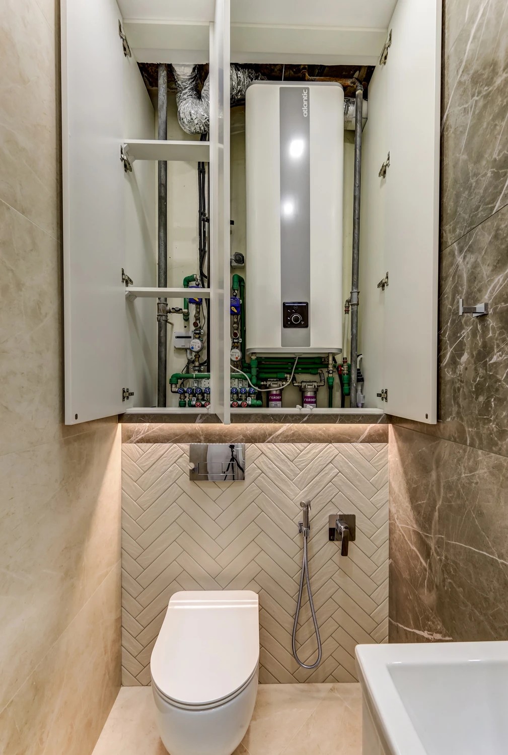 Ремонт 3 комнатной квартиры в светлых тонах