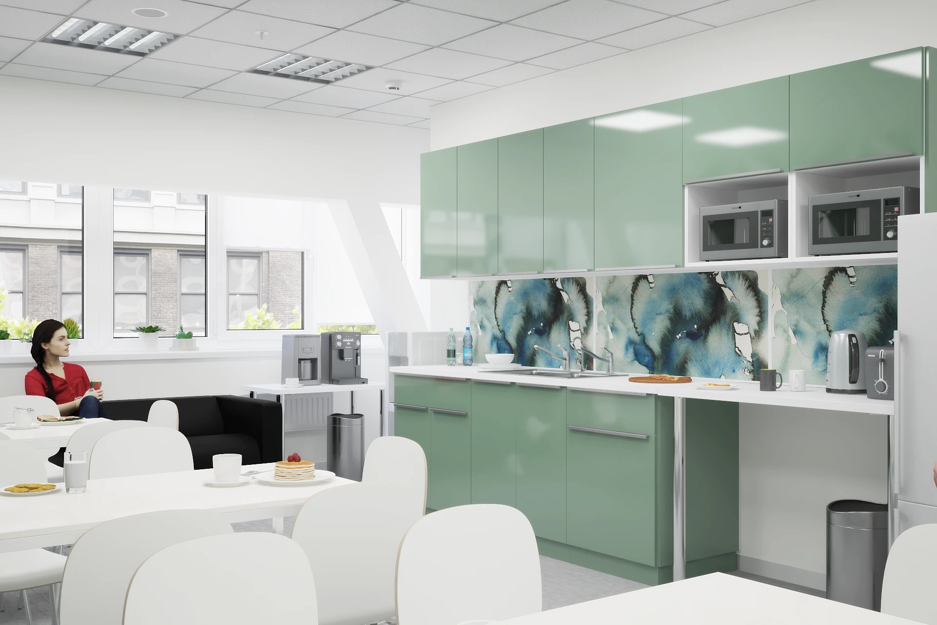 ОФИСНАЯ КУХНЯ EPAM SYSTEMS