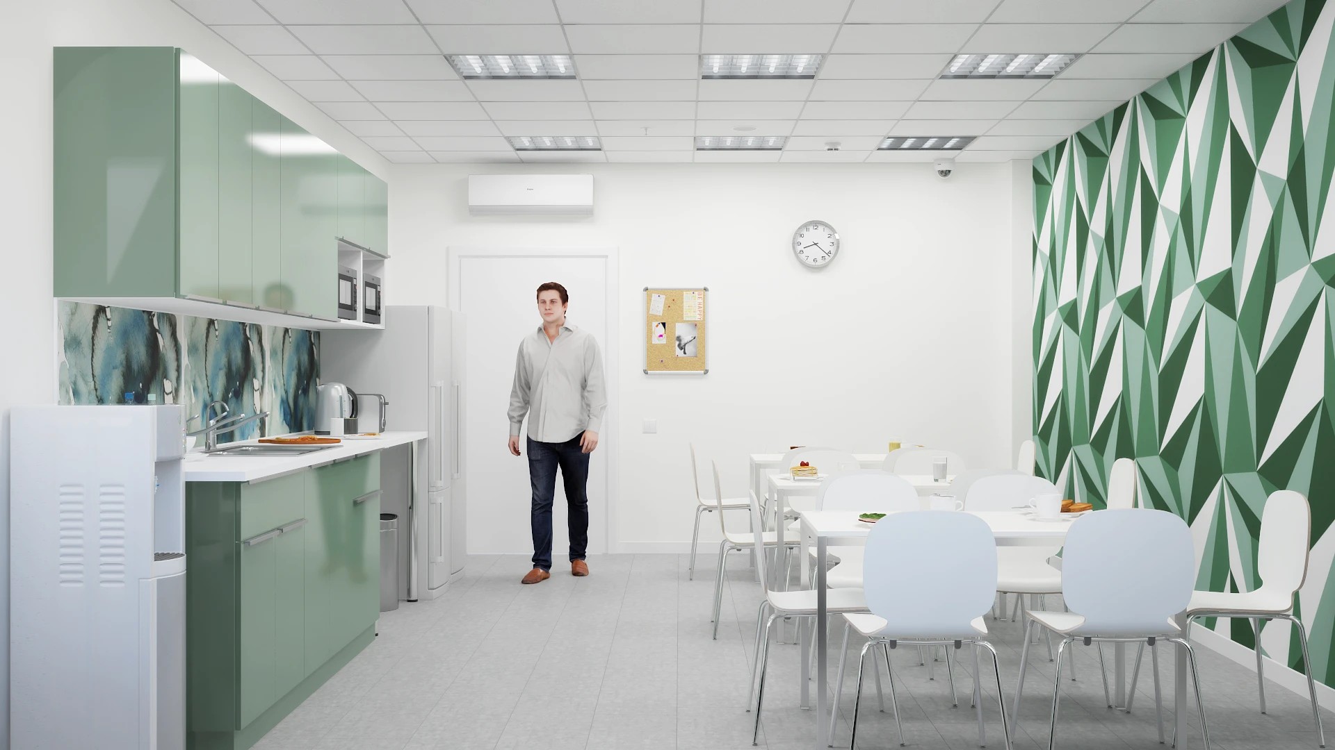 ОФИСНАЯ КУХНЯ EPAM SYSTEMS