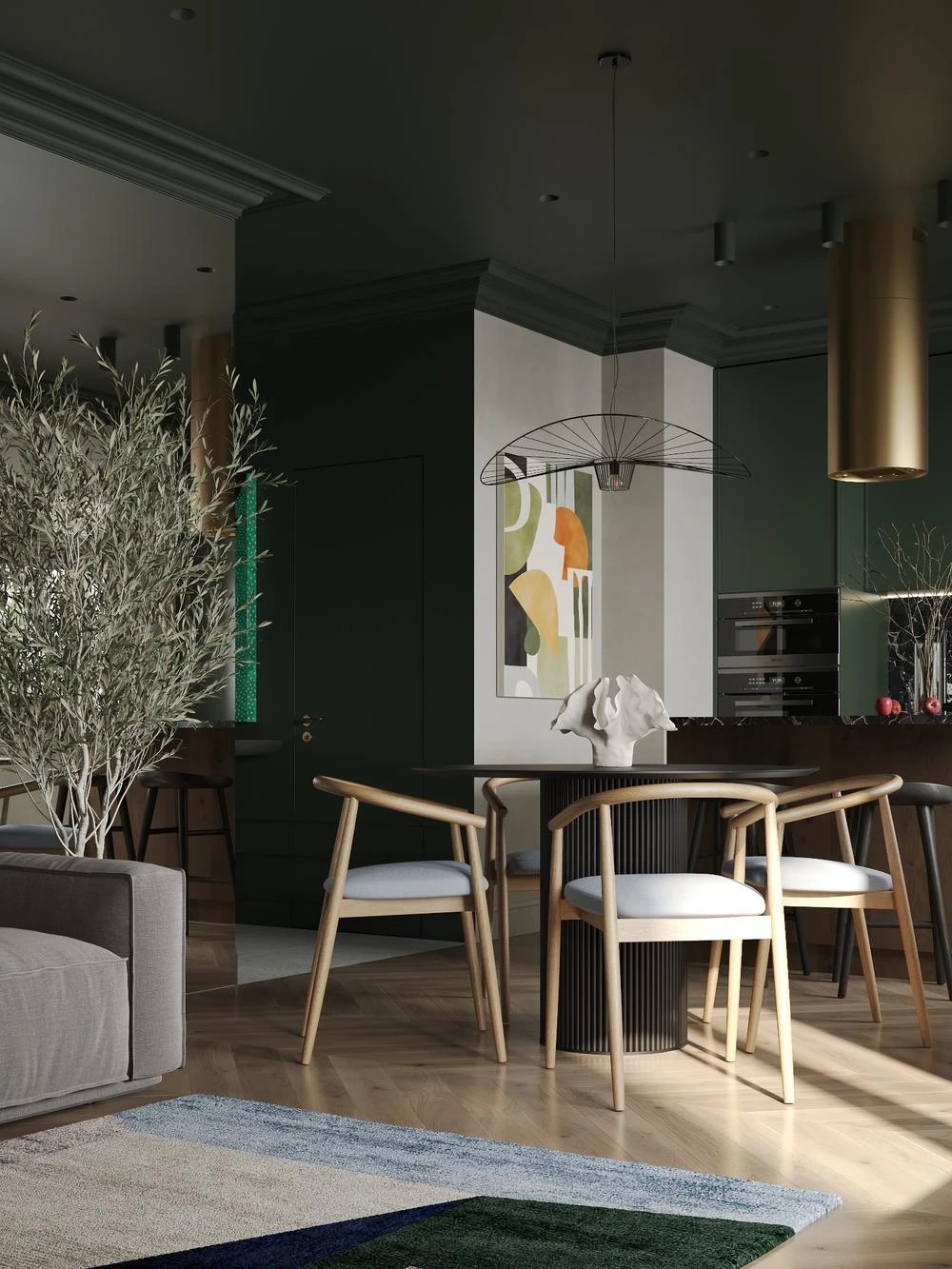 Дизайн-проект интерьера  квартиры в ЖК Модум