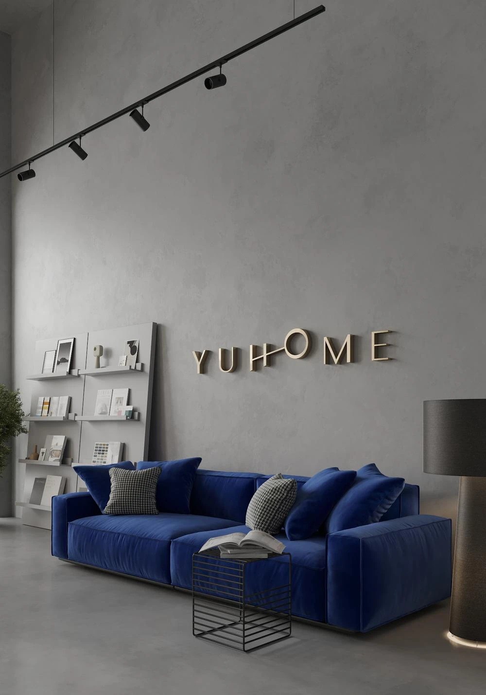 Дизайн-проект интерьера  творческого пространства YUHOME design