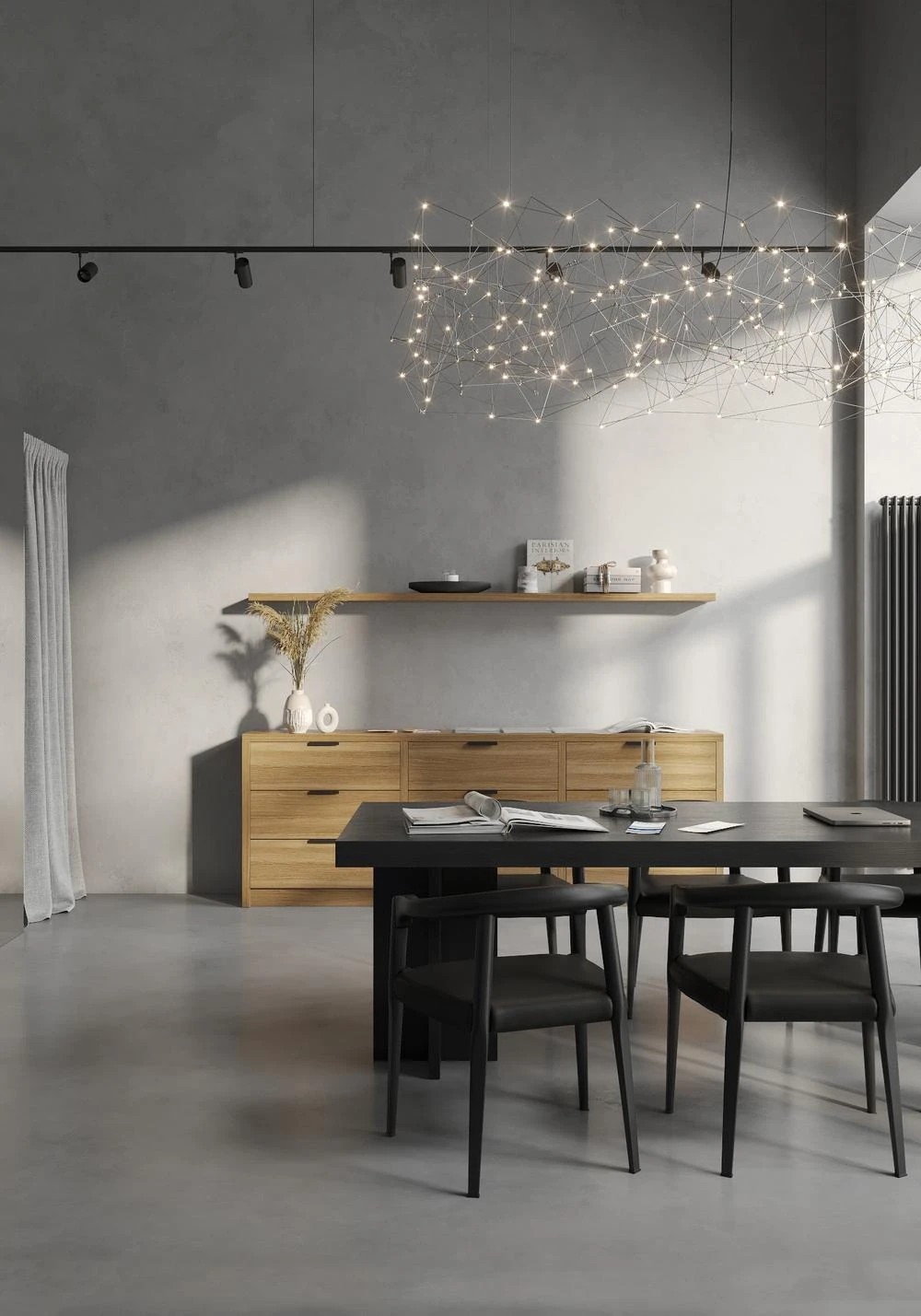 Дизайн-проект интерьера  творческого пространства YUHOME design