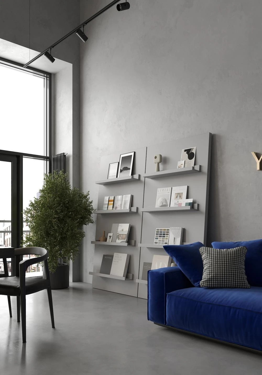 Дизайн-проект интерьера  творческого пространства YUHOME design