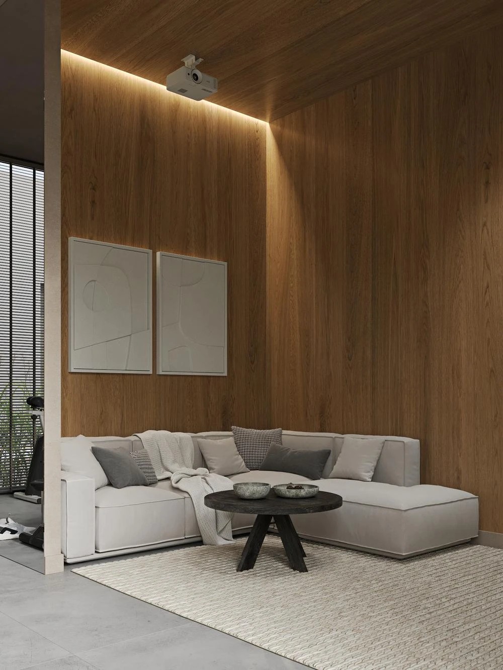 Дизайн-проект загородного дома в Песках