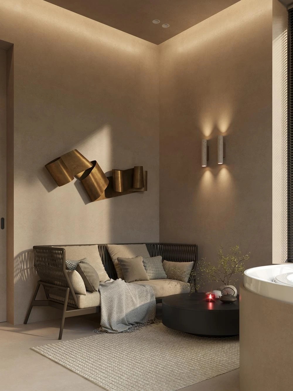 Дизайн-проект загородного дома в Песках