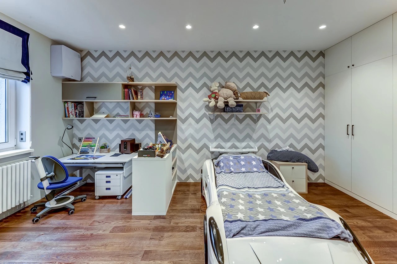 Стильная 5 комнатная квартира в ЖК "Самоцветы"