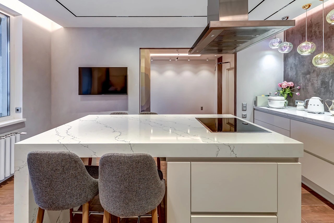 Стильная 5 комнатная квартира в ЖК "Самоцветы"