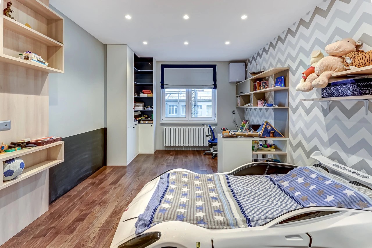 Стильная 5 комнатная квартира в ЖК "Самоцветы"