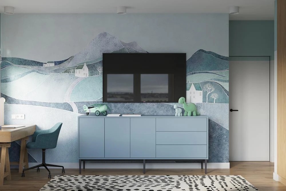 Дизайн-проект в ЖК Галактика