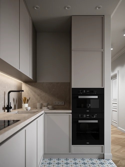 Дизайн-проект в ЖК Легенда Героев