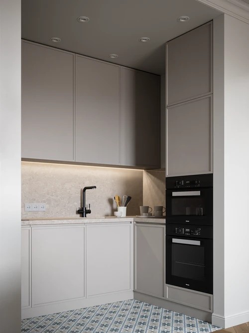 Дизайн-проект в ЖК Легенда Героев