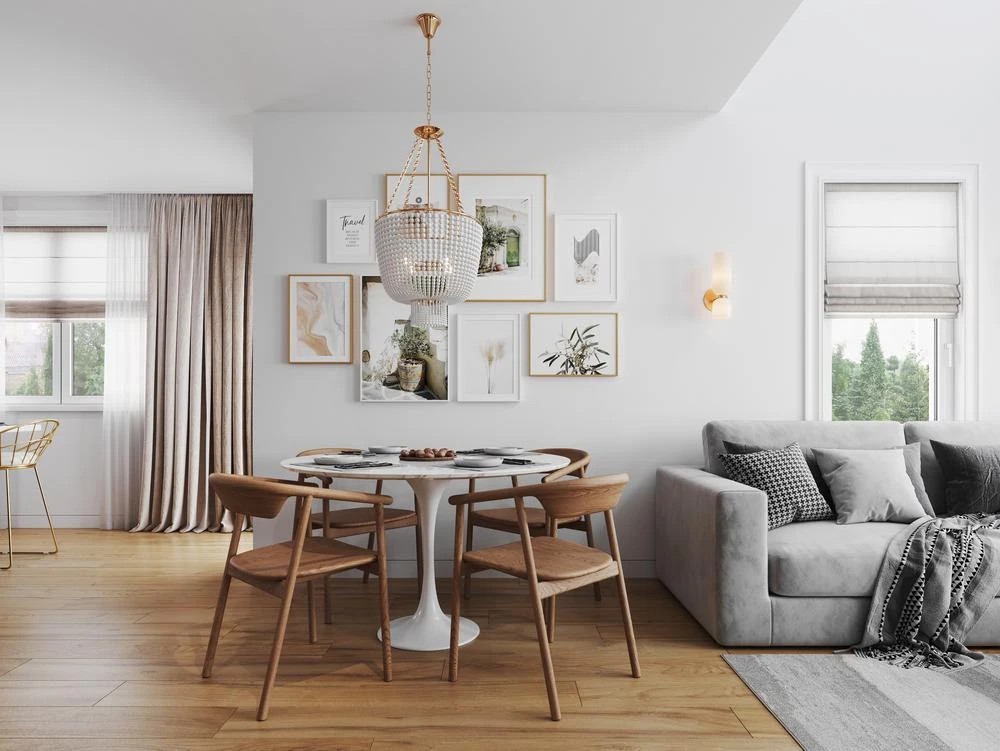 Дизайн-проект загородного дома в лесу