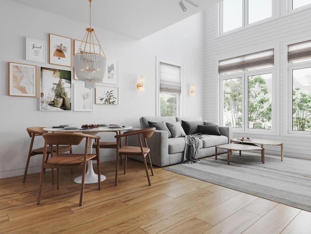 Дизайн-проект загородного дома в лесу