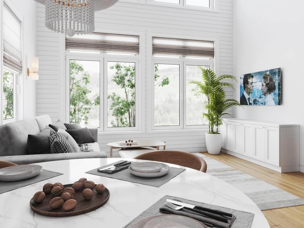 Дизайн-проект загородного дома в лесу