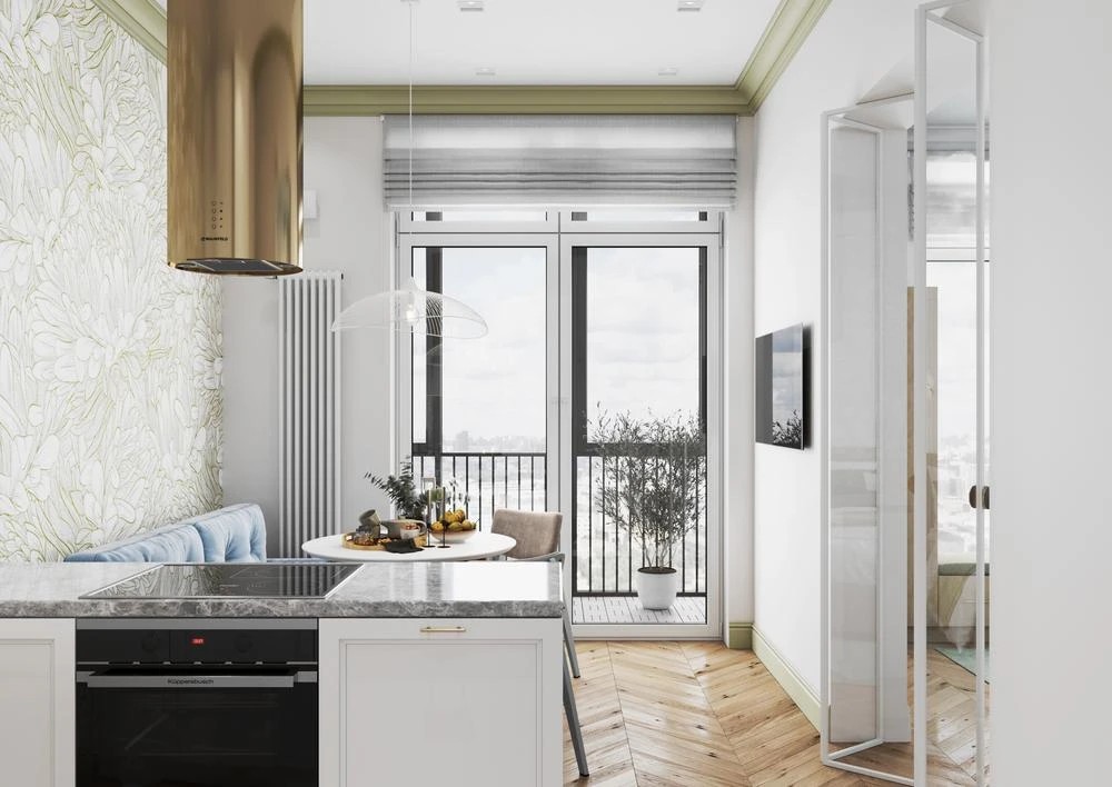 Однокомнатная квартира в ЖК Ленинград