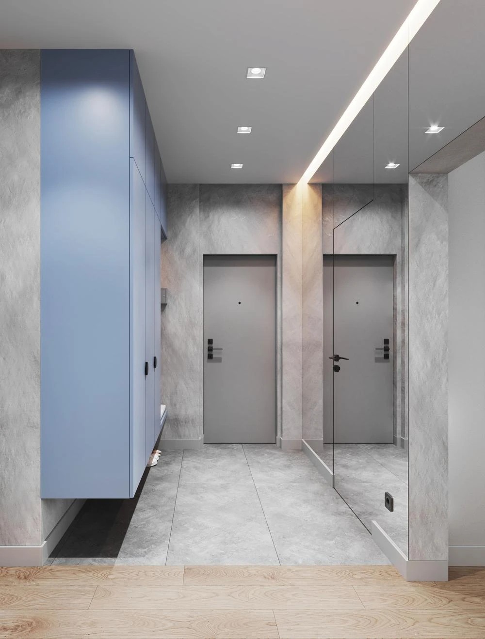 Дизайн-проект квартиры в ЖК ПаркЛэнд