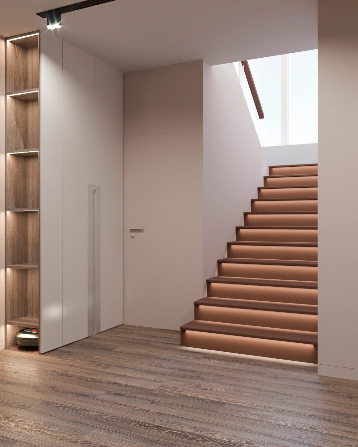 Дизайн загородного дома в современном стиле 1-й этаж