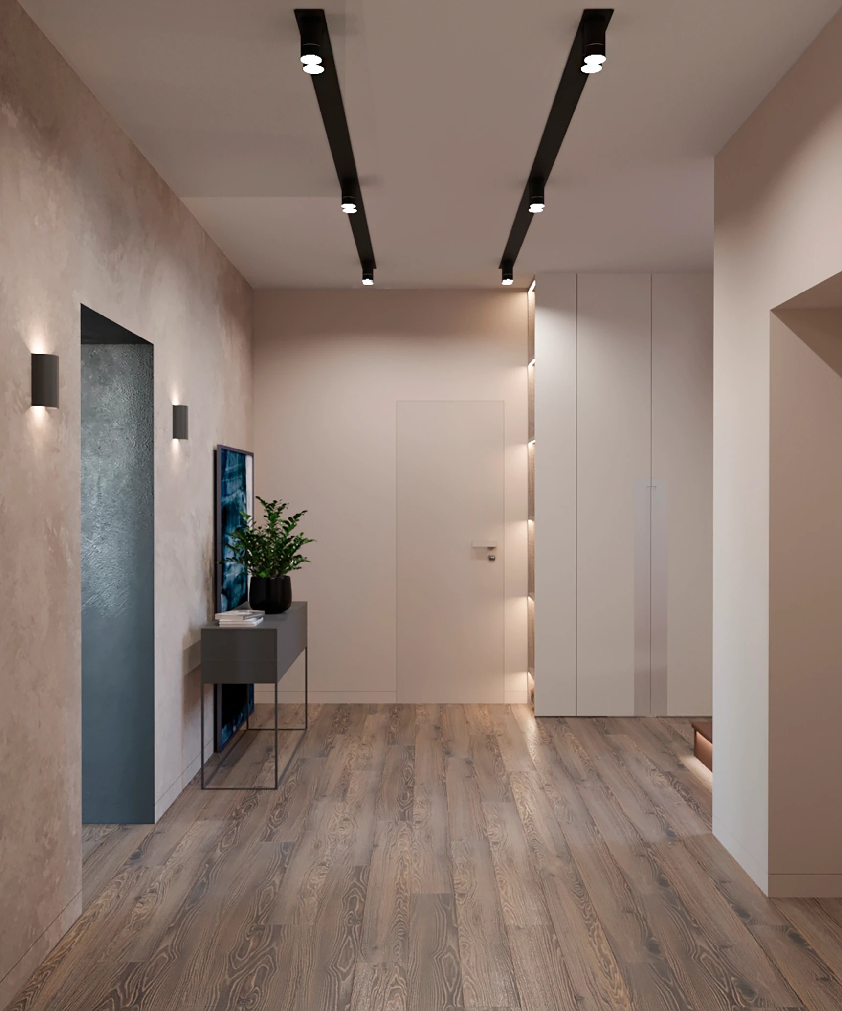 Дизайн загородного дома в современном стиле 1-й этаж