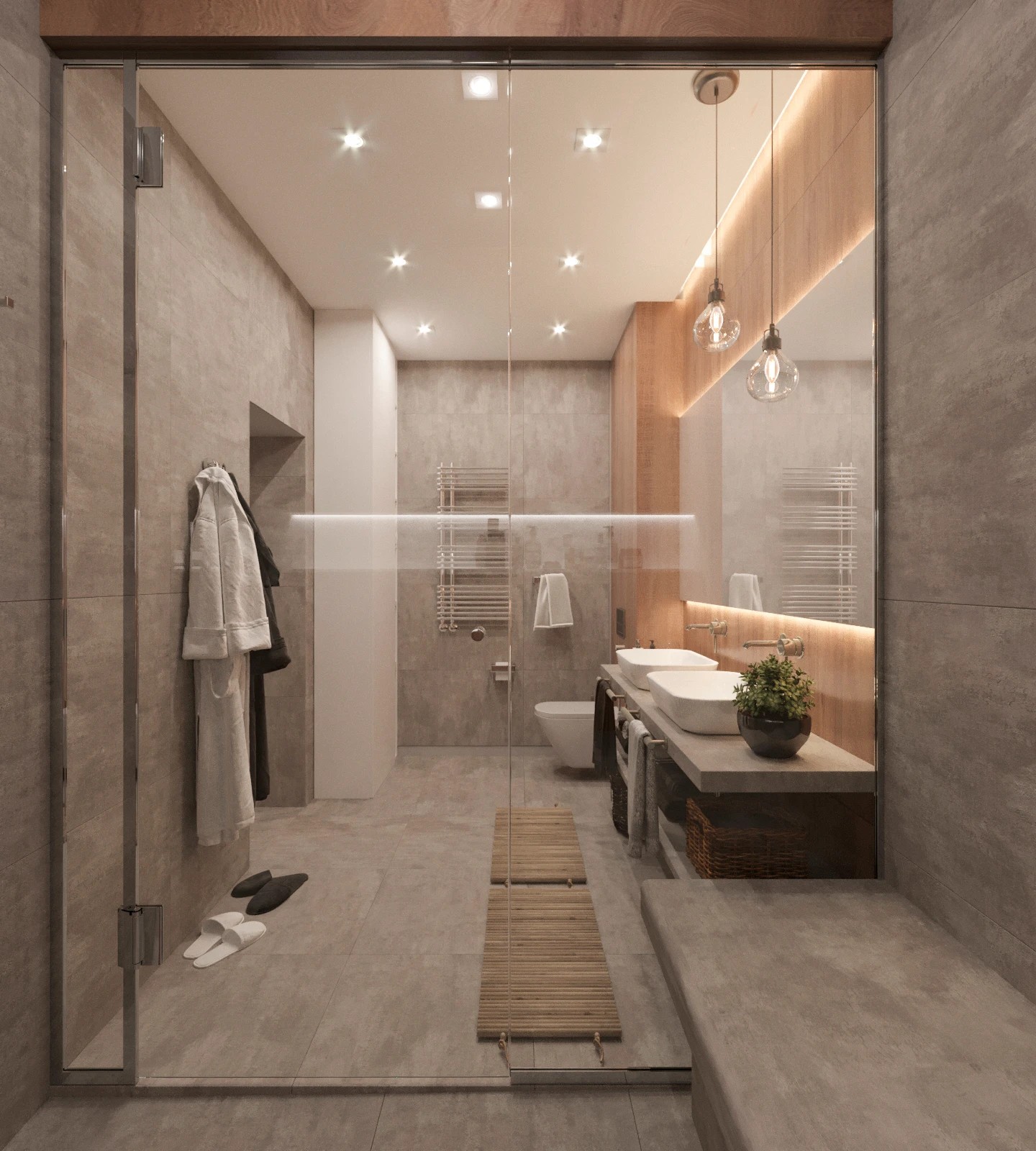 Дизайн загородного дома в современном стиле 1-й этаж