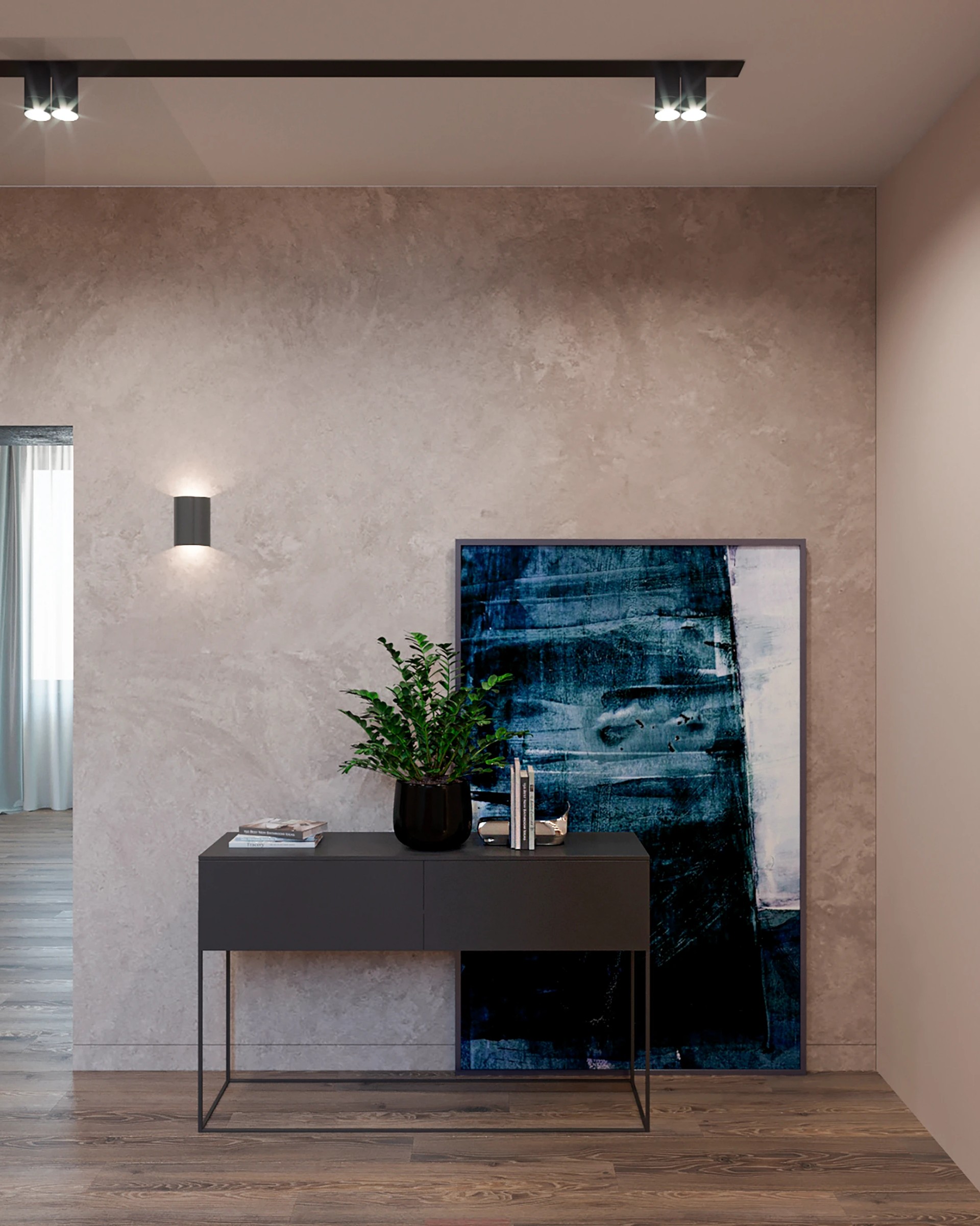 Дизайн загородного дома в современном стиле 1-й этаж