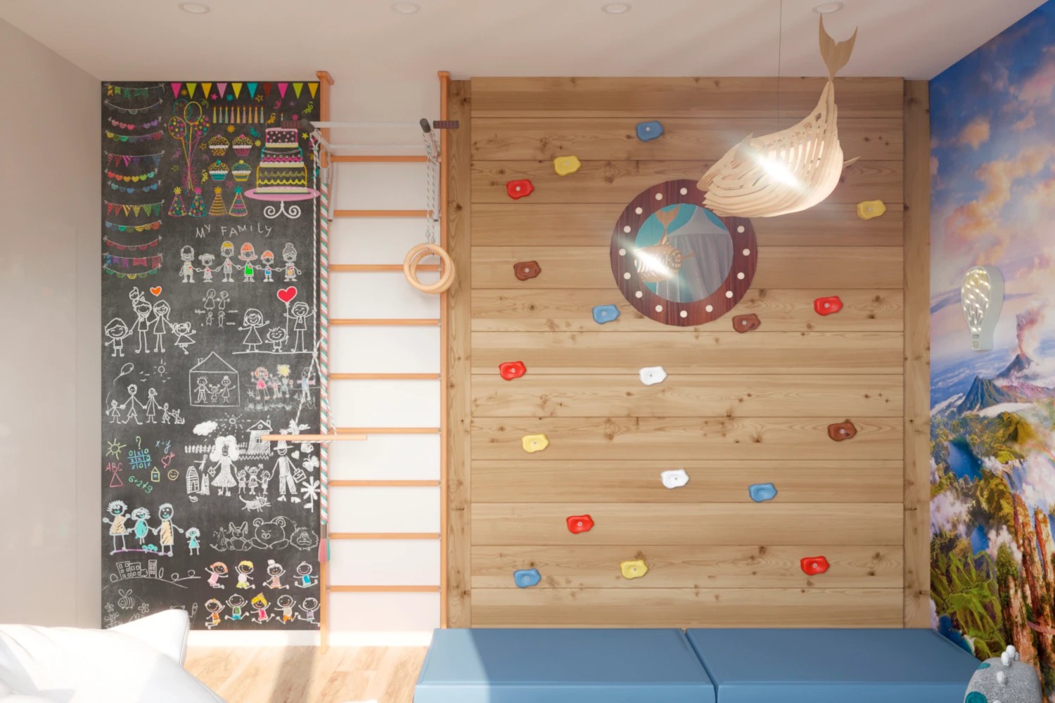 Дизайн загородного дома в современном стиле 1-й этаж