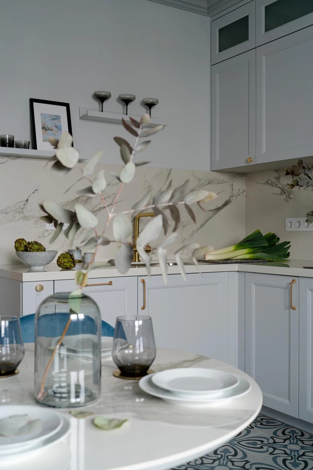 Дизайн-проект кухни в ЖК Палацио