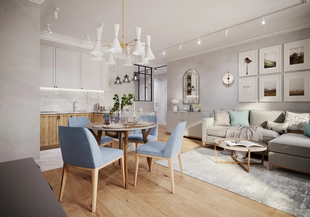 Трехкомнатная квартира в ЖК Палацио