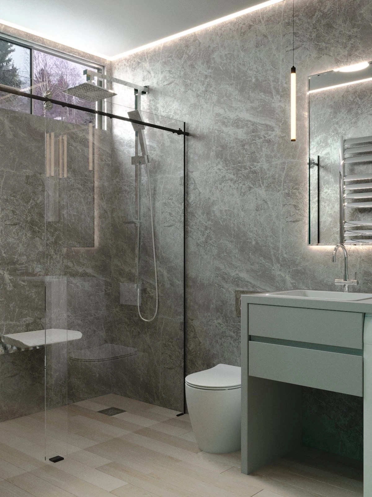 Дизайн загородного дома по проекту Микеа-1