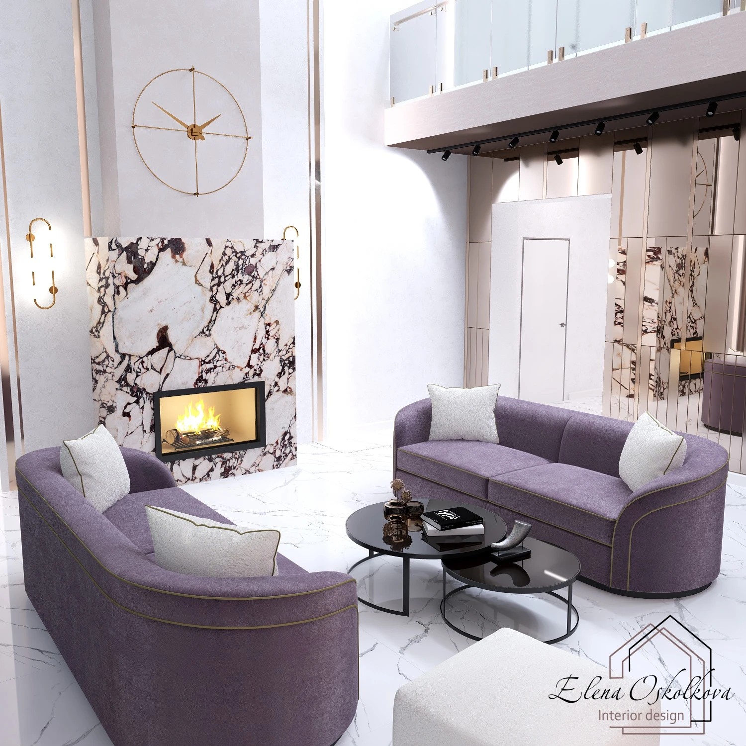 Светлый интерьер дома