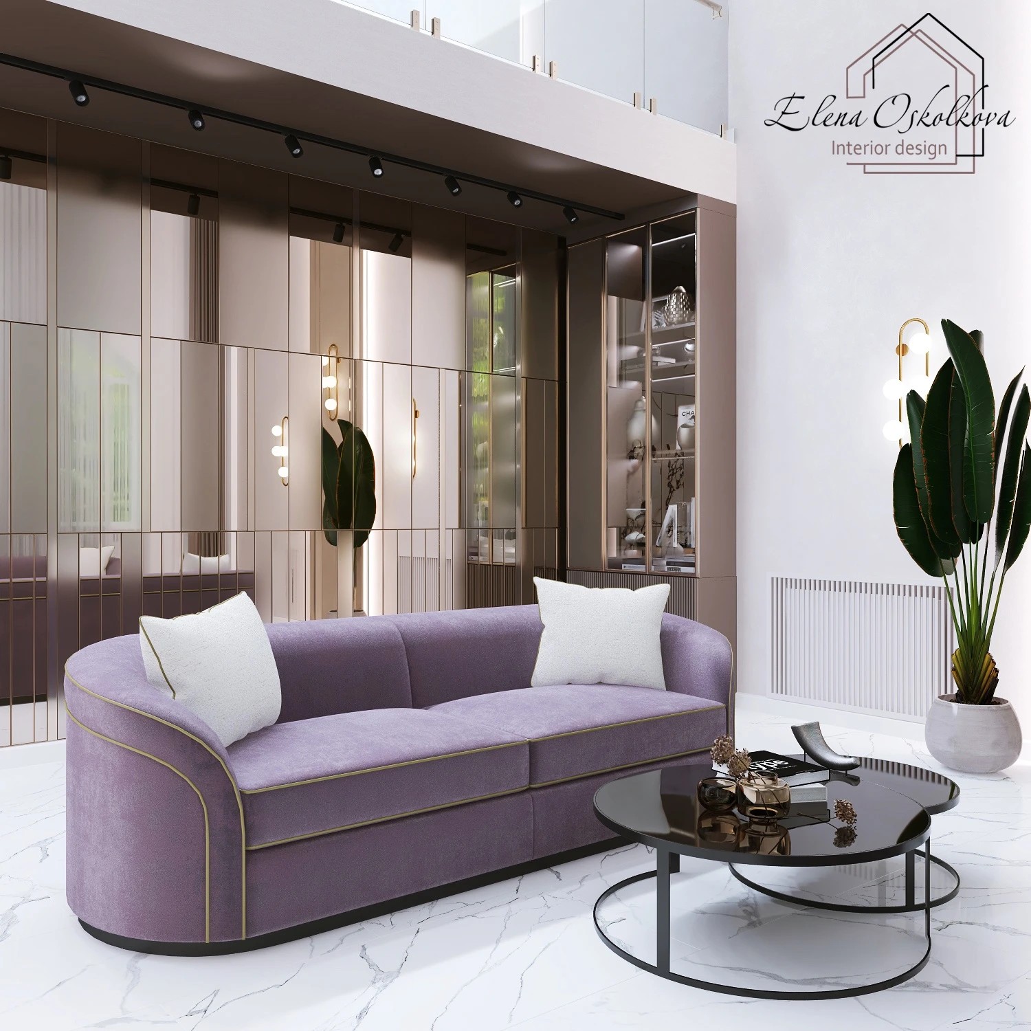 Светлый интерьер дома