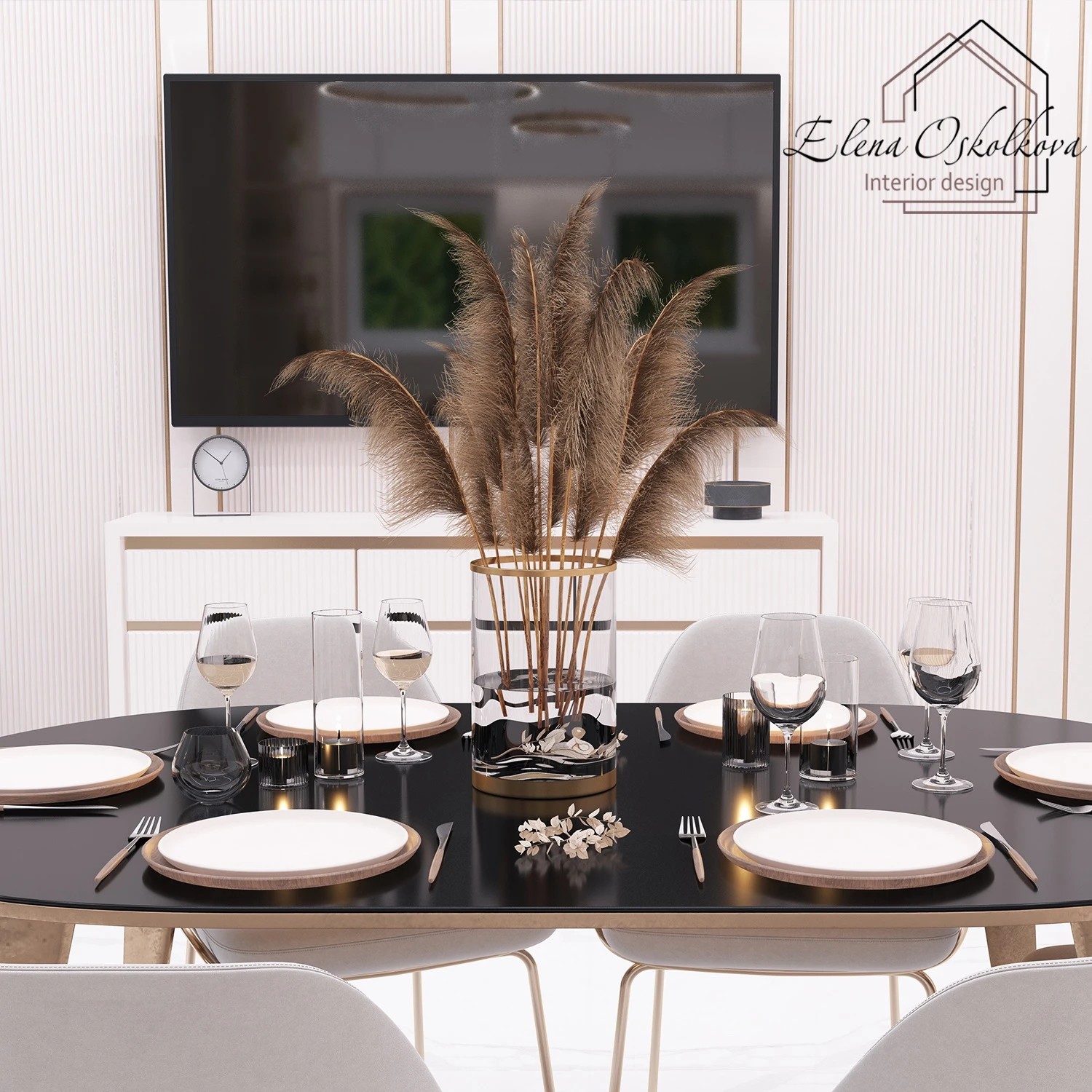 Светлый интерьер дома