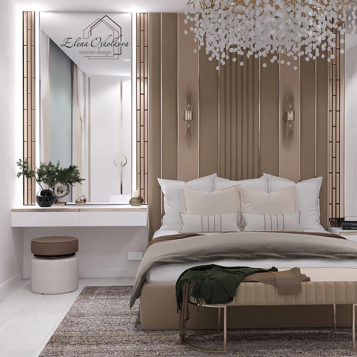 Светлый интерьер дома