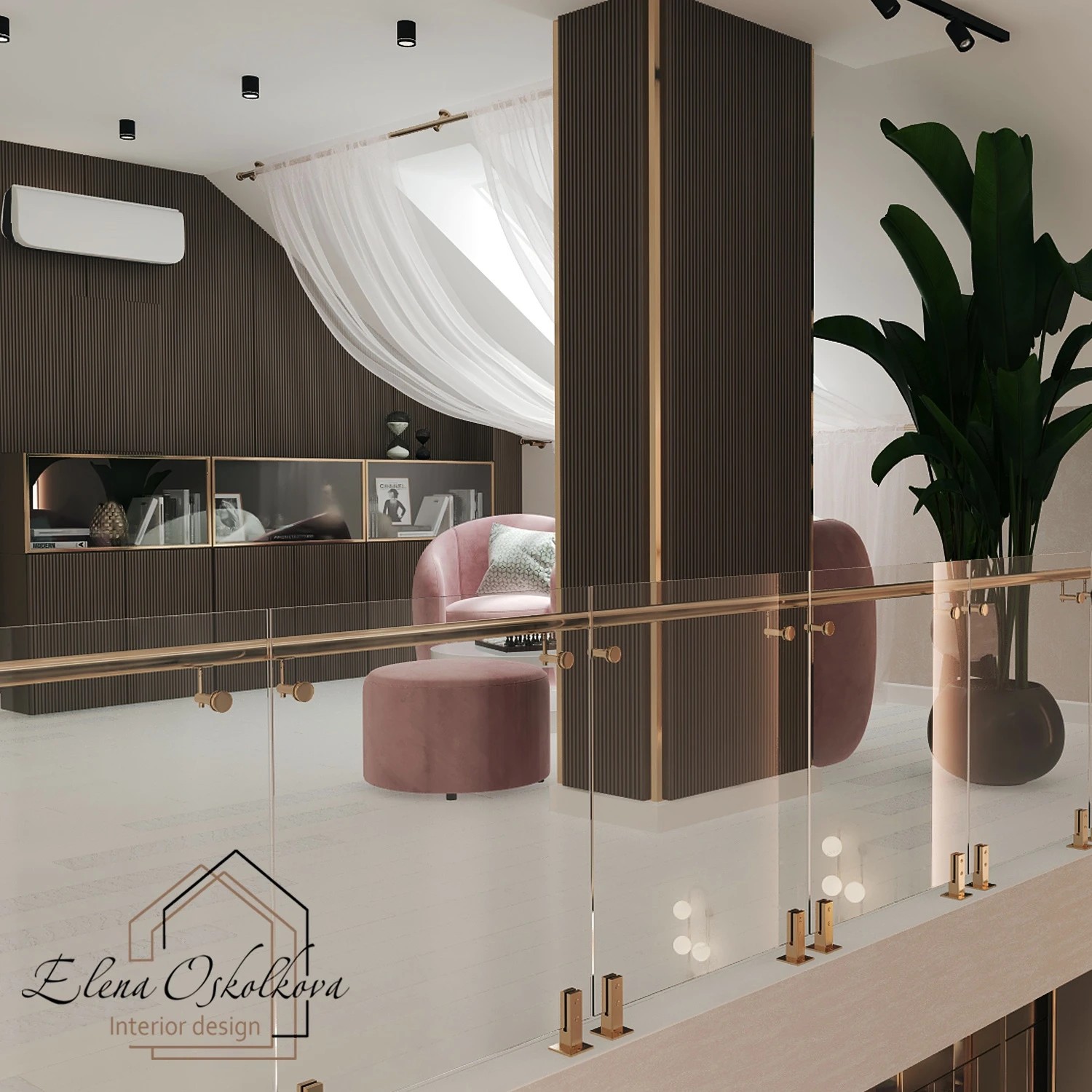 Светлый интерьер дома