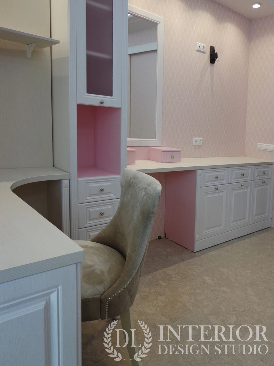 Детская комната для принцессы в КЛАССИЧЕСКОМ СТИЛЕ