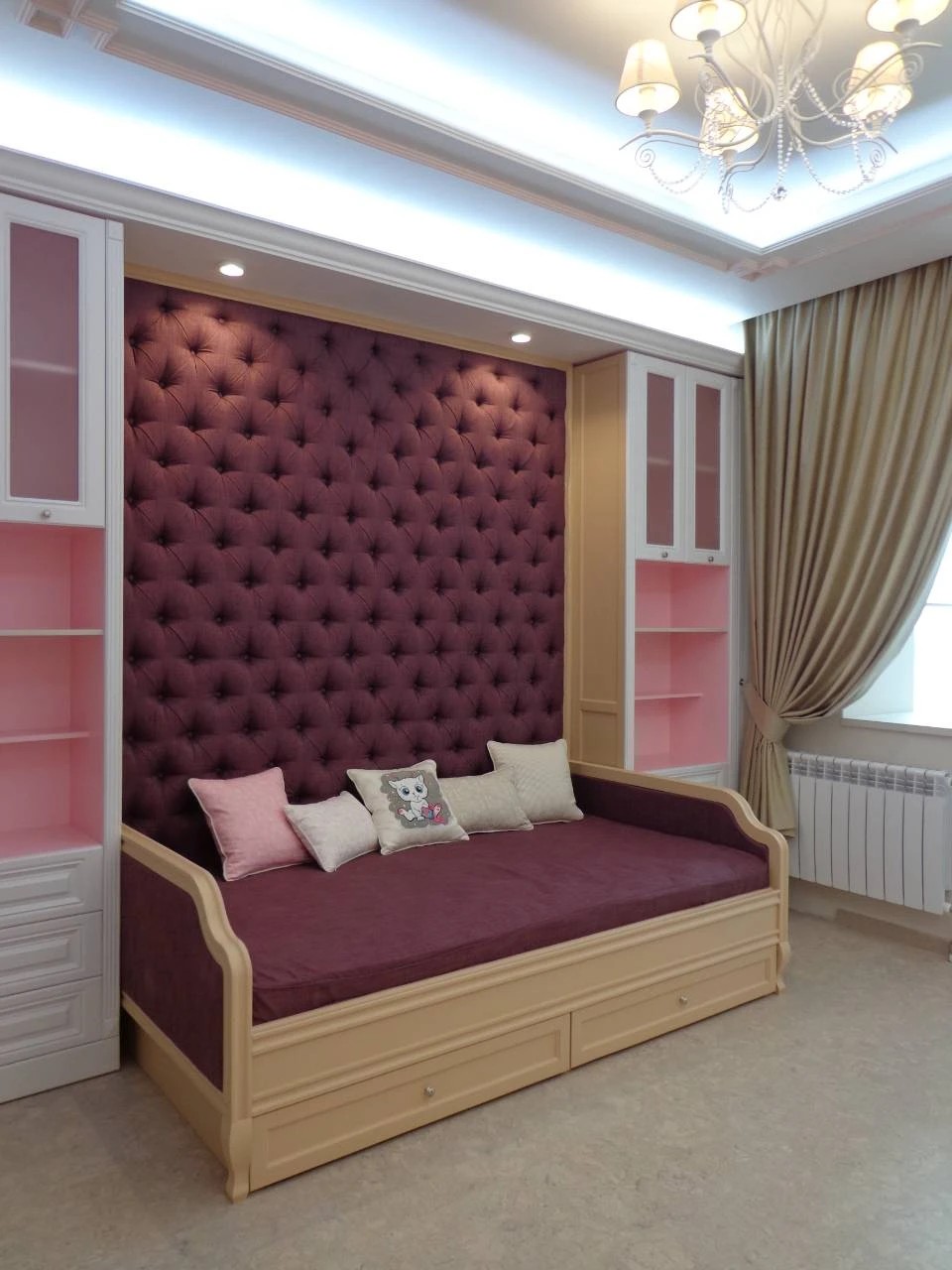 Детская комната для принцессы в КЛАССИЧЕСКОМ СТИЛЕ