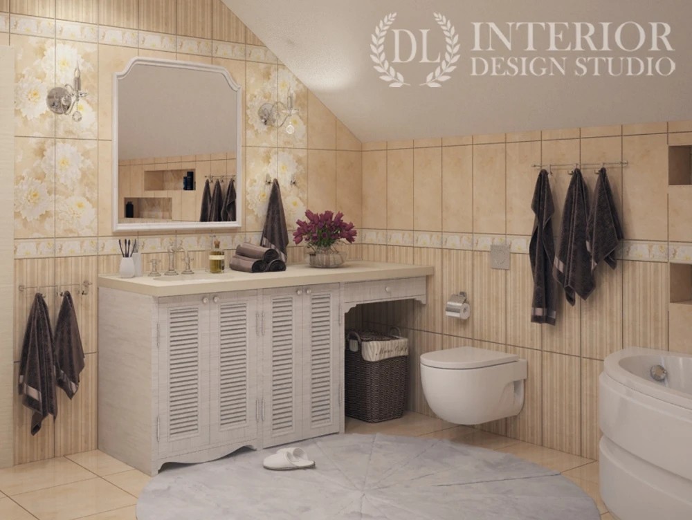 Дом из бруса в стиле ПРОВАНС