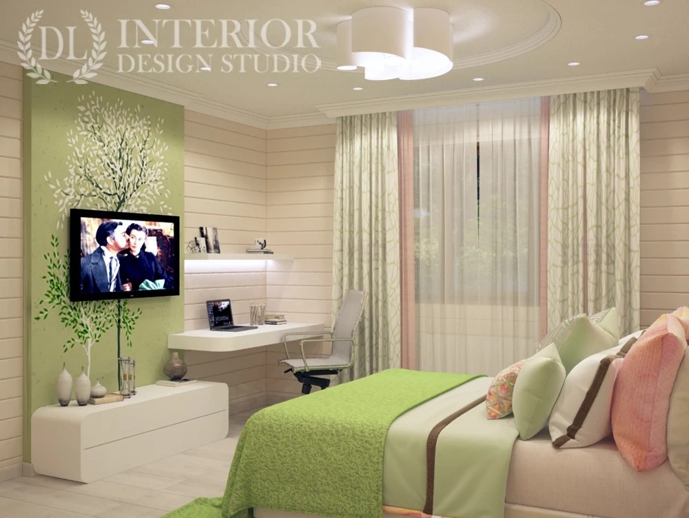 Дом из бруса в стиле ПРОВАНС