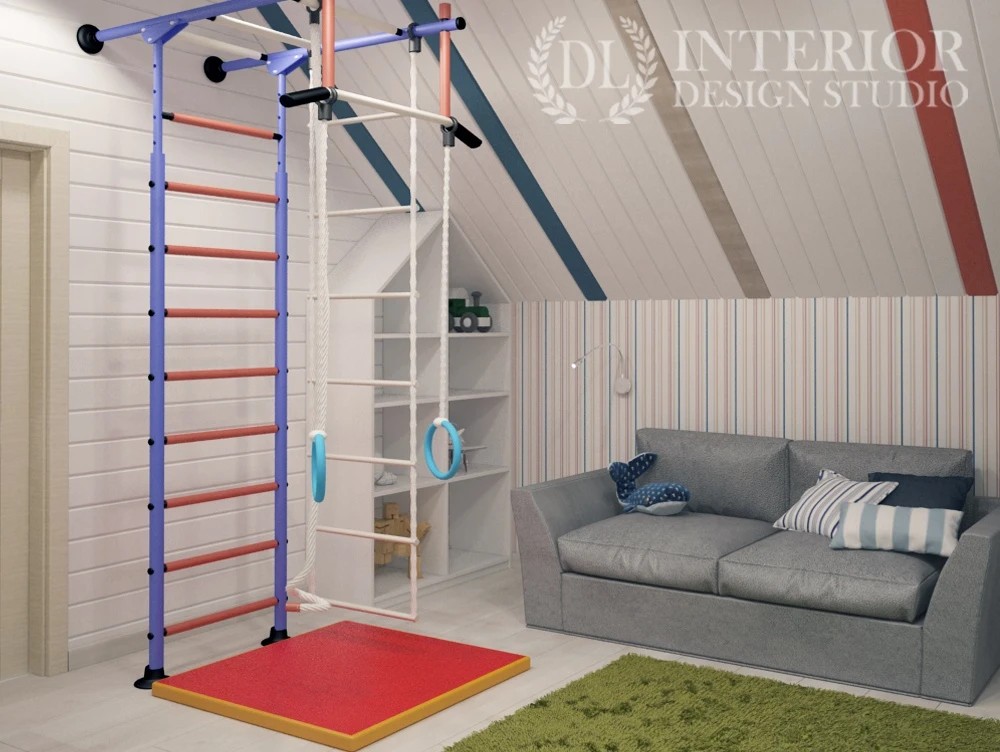 Дом из бруса в стиле ПРОВАНС