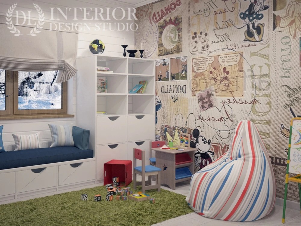 Дом из бруса в стиле ПРОВАНС