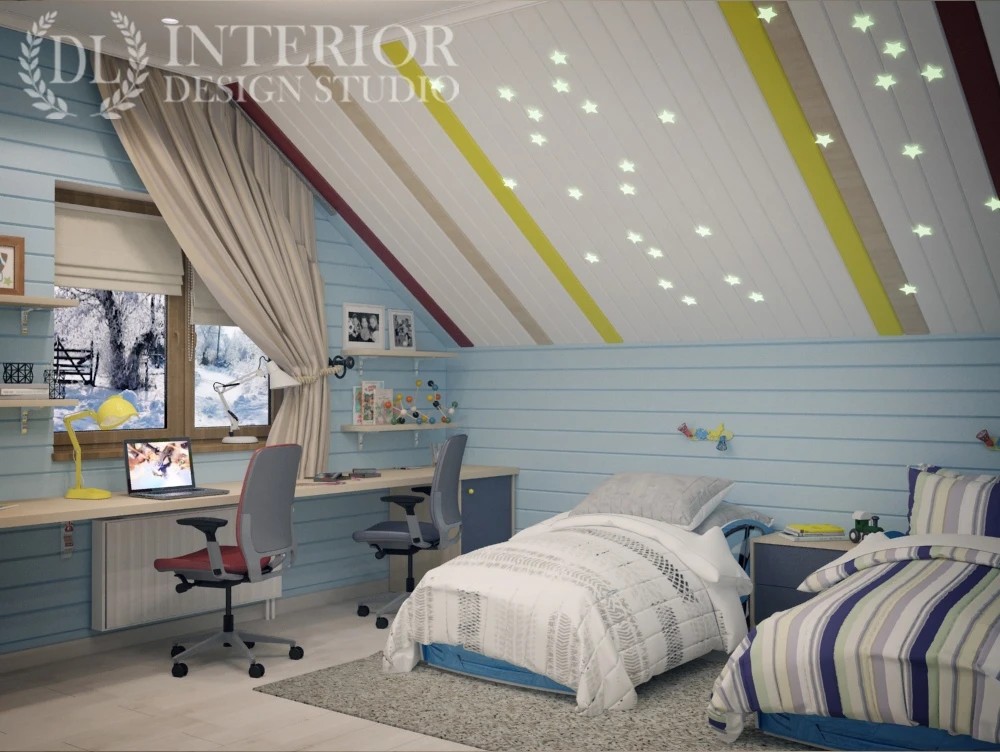 Дом из бруса в стиле ПРОВАНС