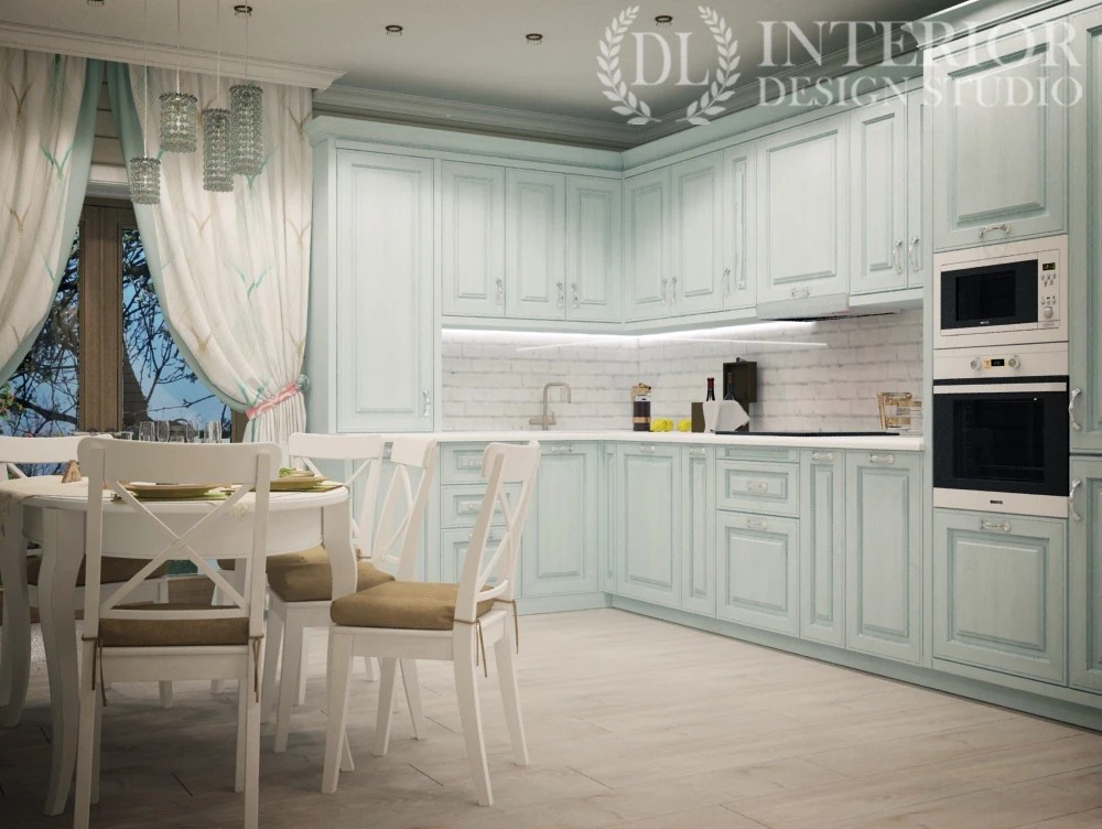 Дом из бруса в стиле ПРОВАНС