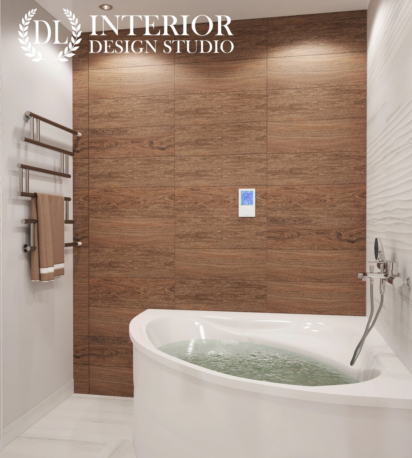 Современный дизайн гостиной с элементами эко-стиля