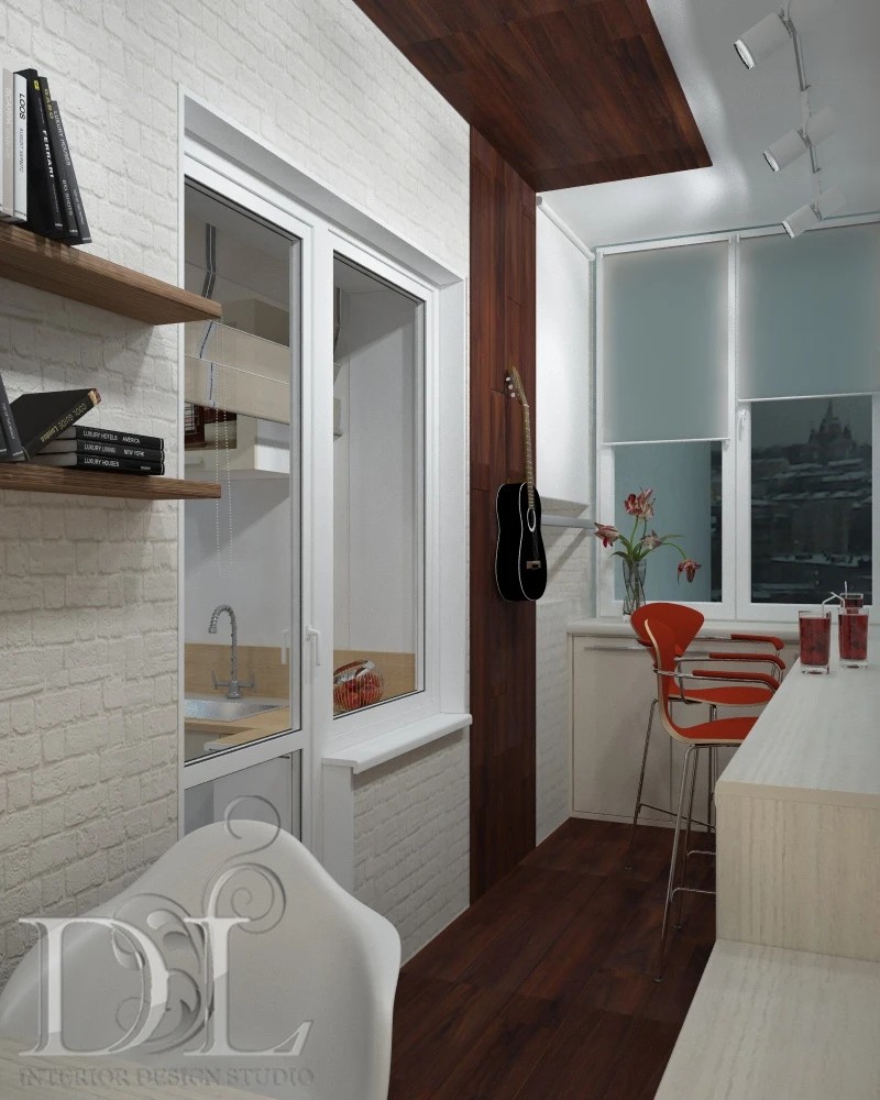 Уютный ЛОФТ в интерьере квартиры