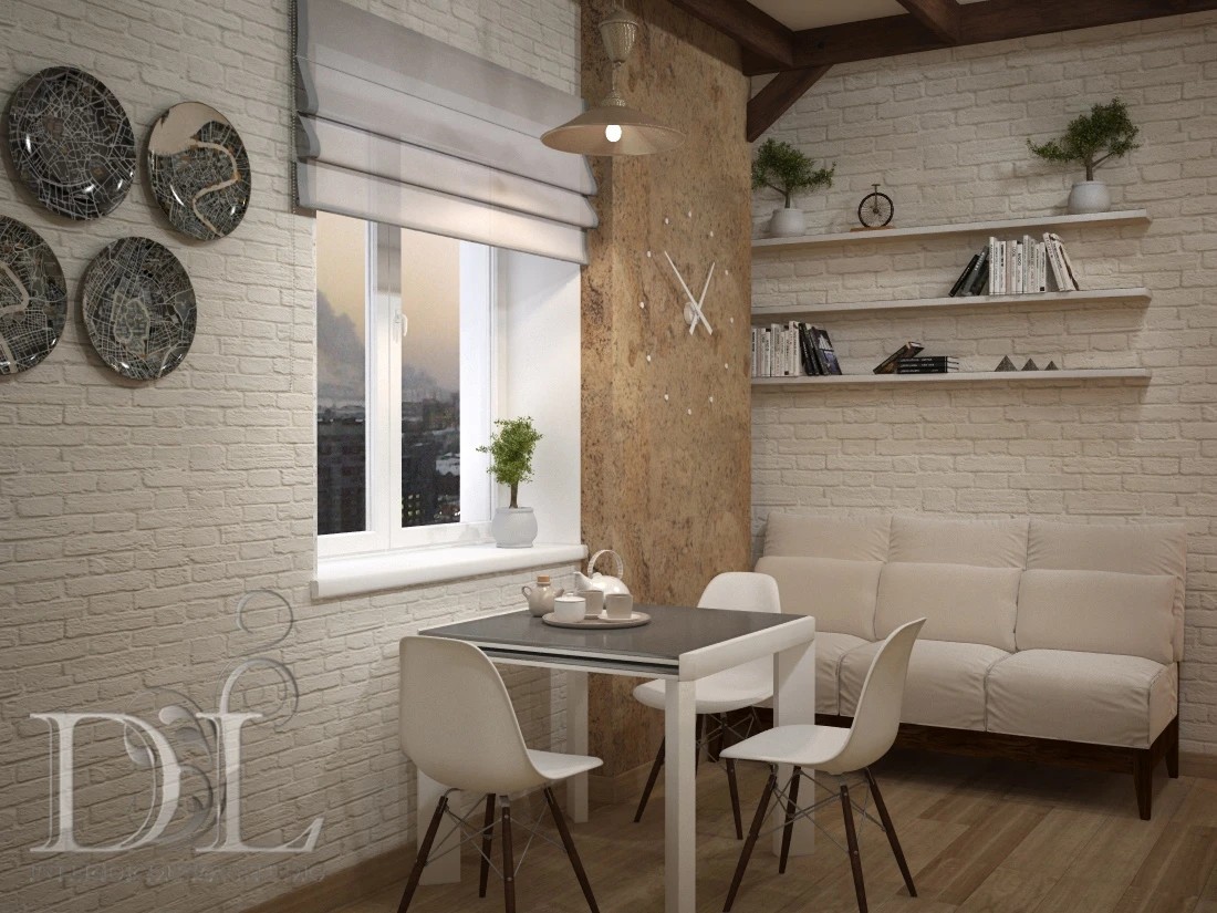 Уютный ЛОФТ в интерьере квартиры