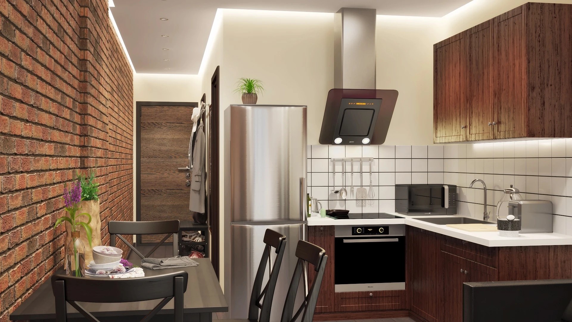 КВАРТИРА-СТУДИЯ СВЕТЛЫЙ МИР ВНУТРИ