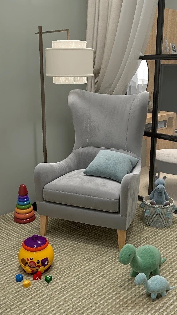 Однокомнатная квартира для молодой семьи с малышом